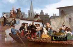 tranh-co-dien-Bouguereau_-Napoleon_III_Visiting_Flood_Victims_of_Tarascon_in_June_1856 